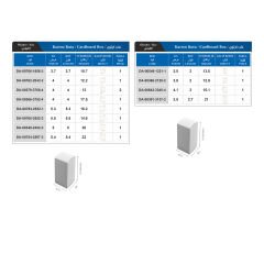 İlaç ve Kozmetik Kutusu KADK01  (Amerikan Dip Kilit)