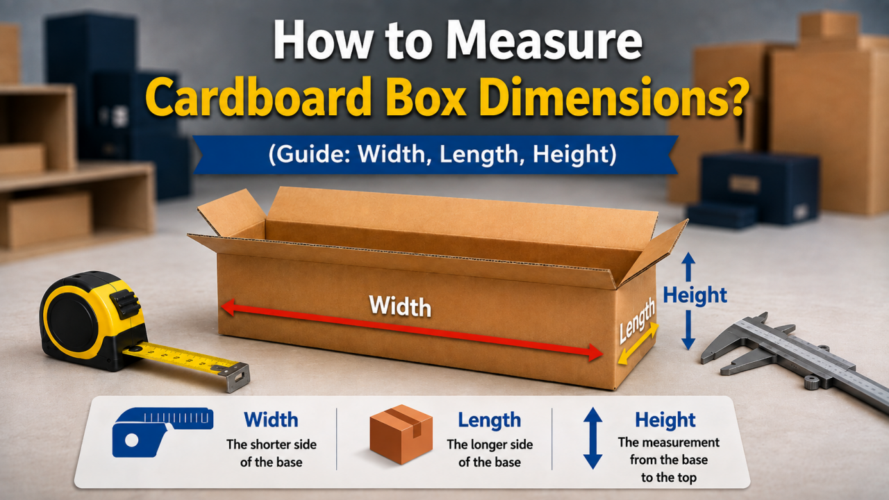 How to Measure Cardboard Box Dimensions?