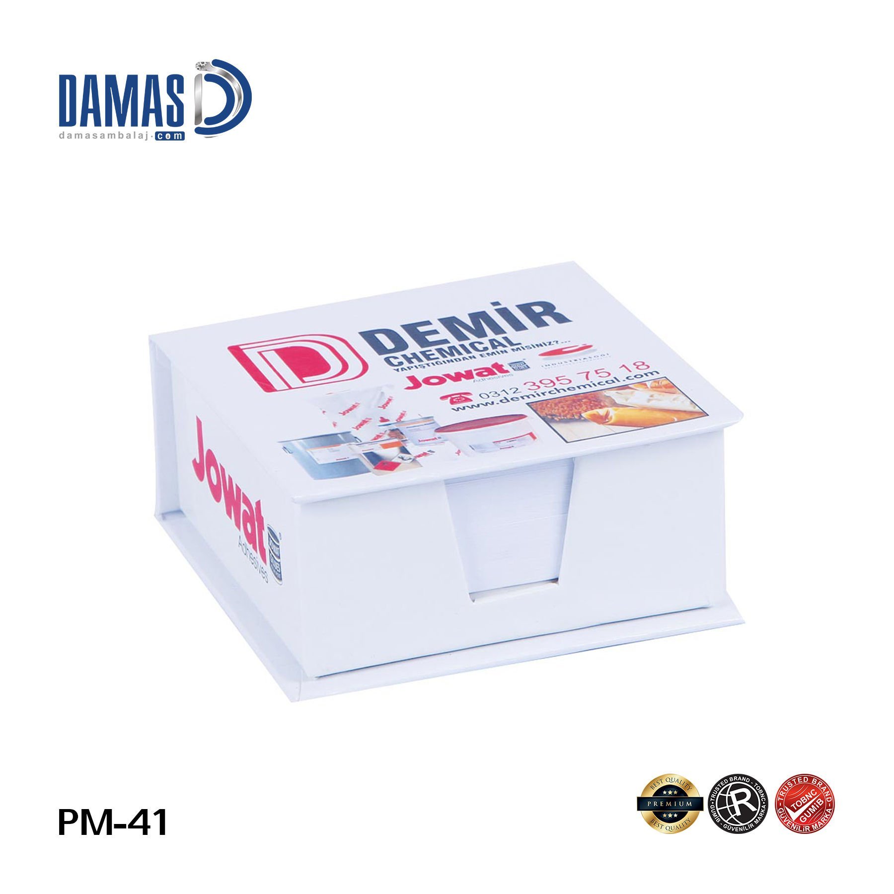 ( PM-41 ) ورق ملاحظات مكعب