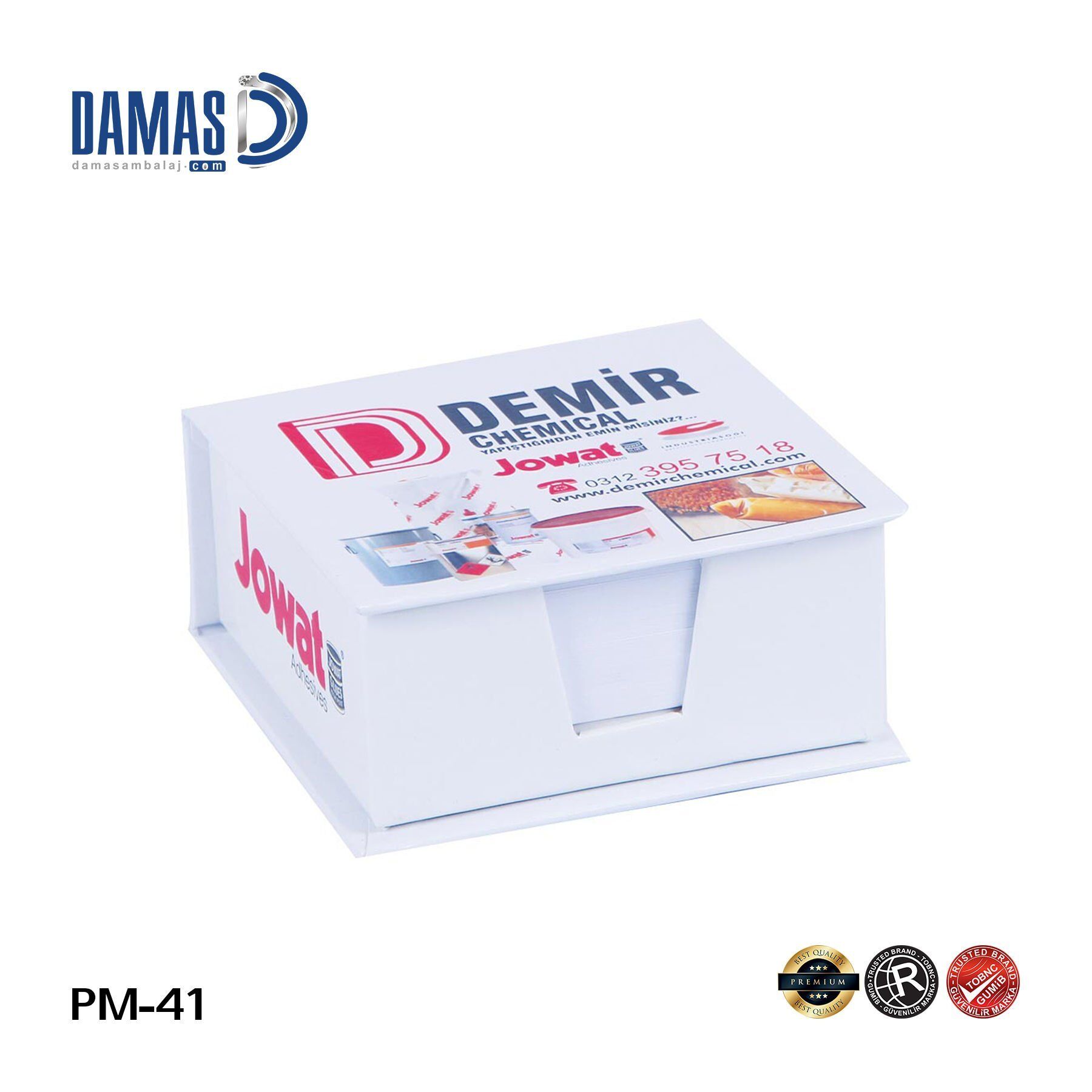 ( PM-41 ) ورق ملاحظات مكعب