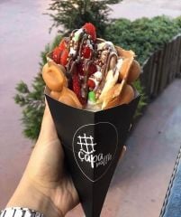 Bubble Waffle Paper Cone (Custom Production)