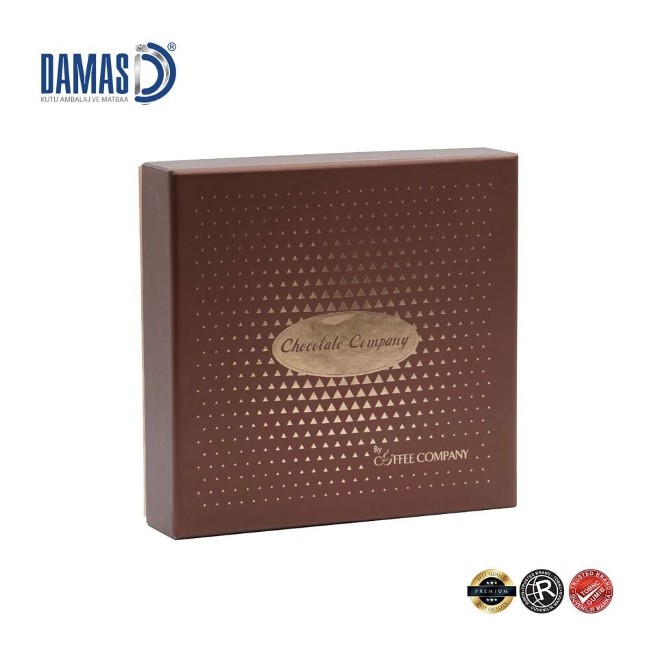Chocolate Cardboard Box with Separator and Lid (Special Production)