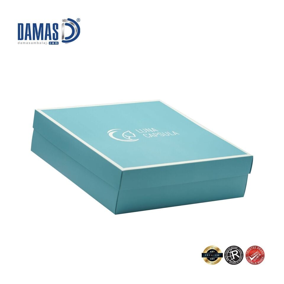 Cardboard boxes bottom and lid