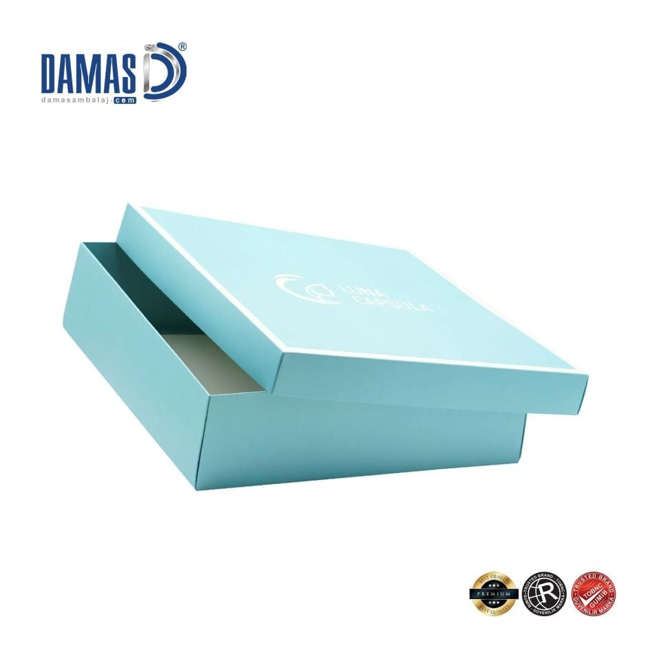 Cardboard boxes bottom and lid