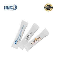 ظرف مطبوع سكر أبيض 5 غرام