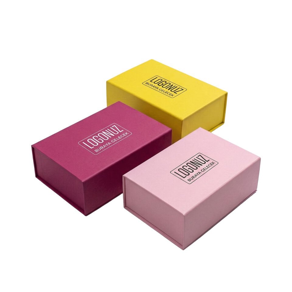 Taslama Mıknatıslı Kutular (Tek Renk)