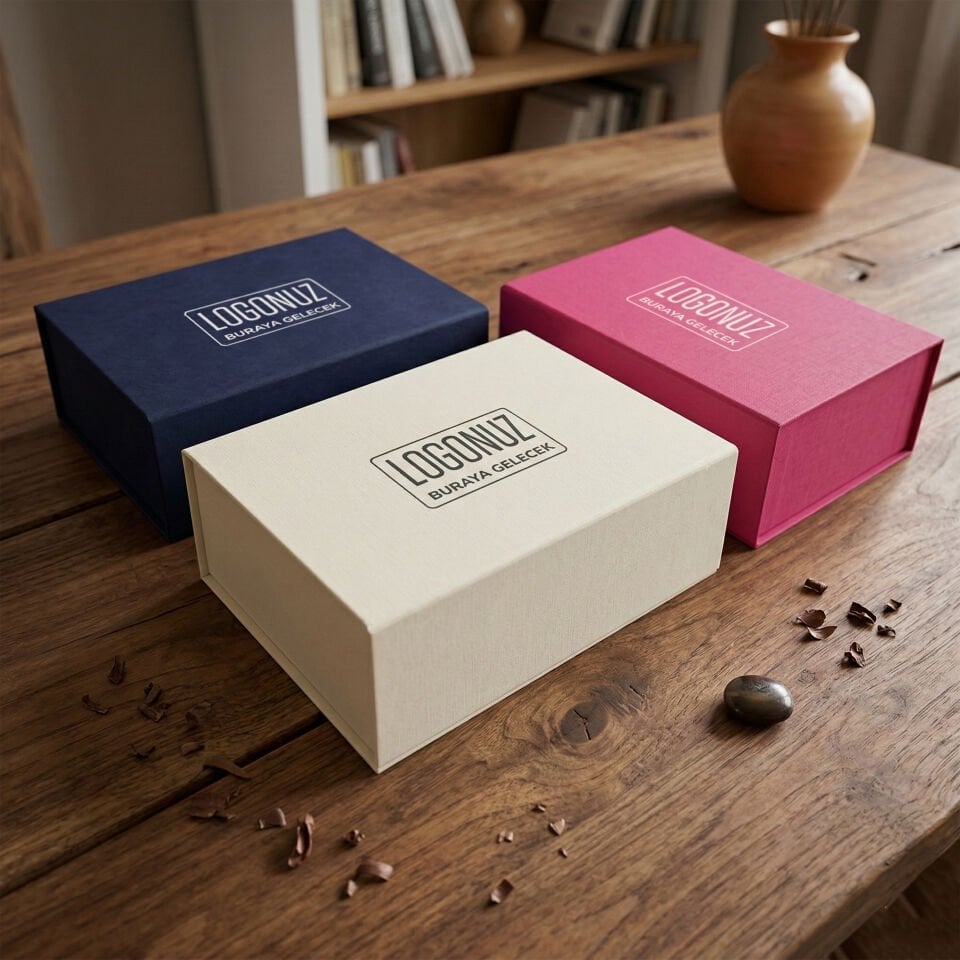 Taslama Mıknatıslı Kutular (Tek Renk)