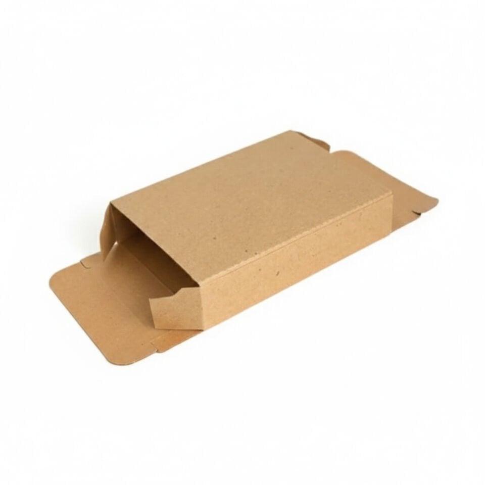 Pencereli Kraft Sabun Kutusu 6x5x1 cm 1.000 adet