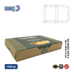 Baklava Kutusu 4'lü Kilitli ( Özel Baskı )