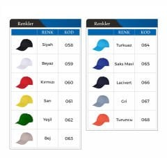 Papatya Polyester Şapka (ÖZEL BASKI)