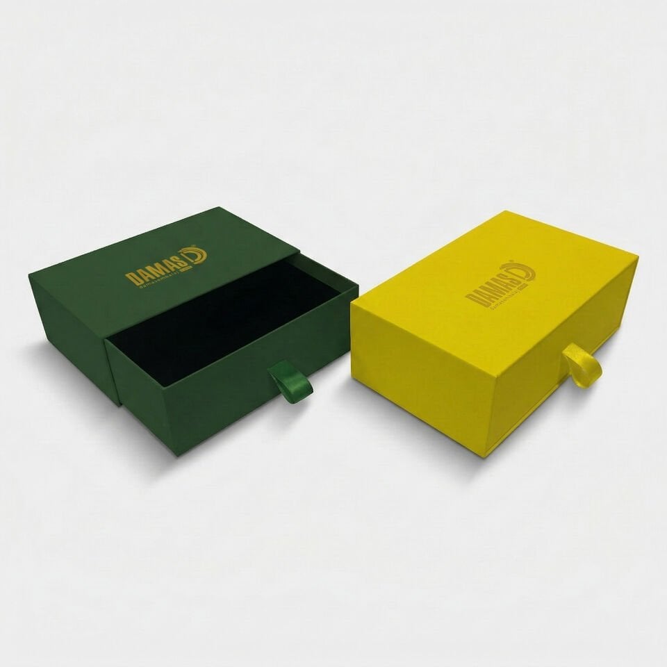 Çekmeceli Mukavva Kutu (Tek Renk)