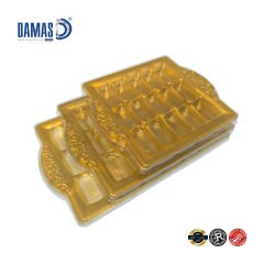 Separator Vacuum Presentation Tray 20x29 cm - Flat - Low Cover Transparent