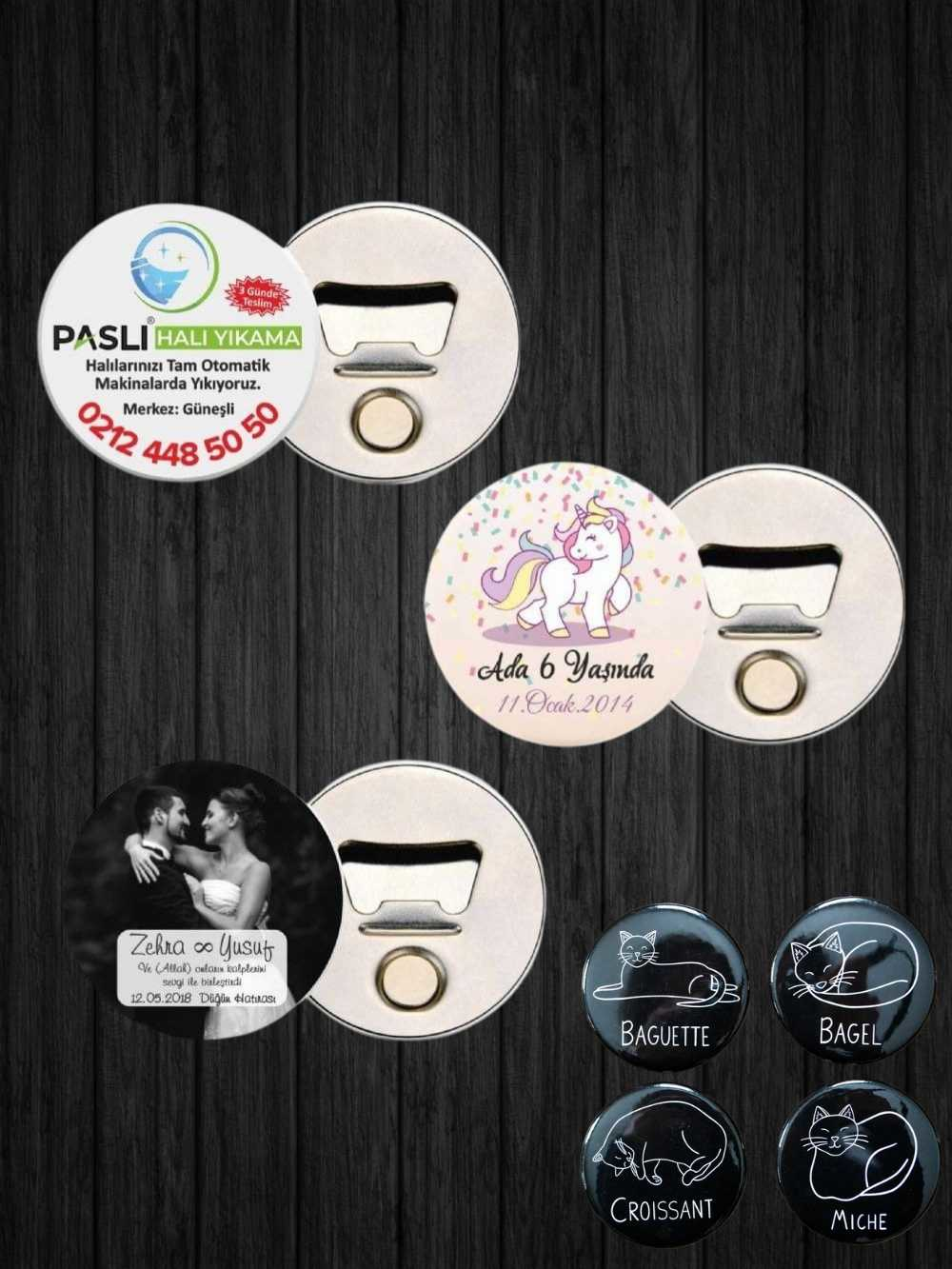 Açacaklı Magnet (Baskılı) 250 Adet