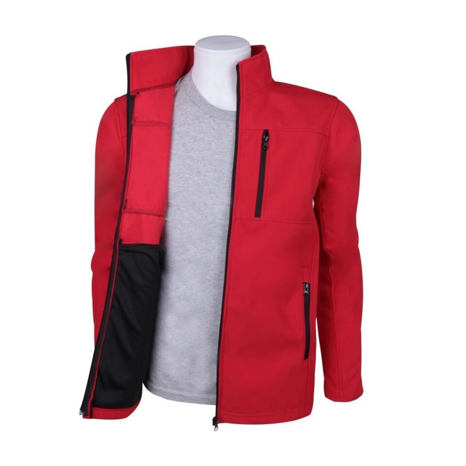 Davraz Softshell Mont ( ÖZEL ÜRETİM ) XL - Tek Panel Renkli ( DTF ) - 25 adet - 20 x 28 cm Sırt Baskı