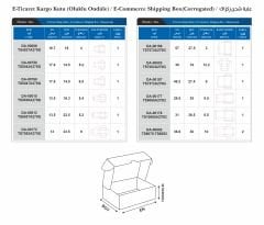 E-Ticaret Kargo Kutuları ( Özel Üretim )