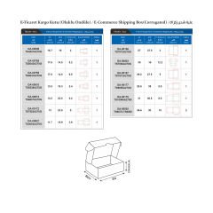 E-Ticaret Kargo Kutuları ( Özel Üretim )