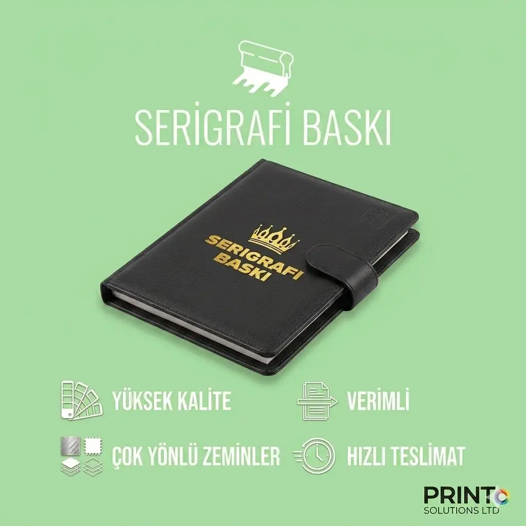 Vefa Tarihsiz Defter Serigraf Baskı - 500 adet