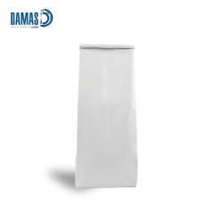 Beyaz Alüminyum Yan Körüklü Torbalar ( Baskısız )