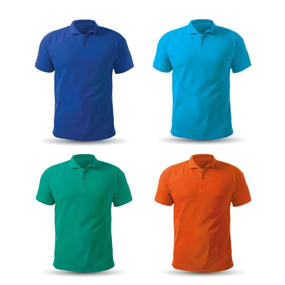 Açelya Polo Yaka T-Shirt (ÖZEL BASKI) Nakış - 25 adet - 20 x 28 cm Sırt Baskı - 2XL