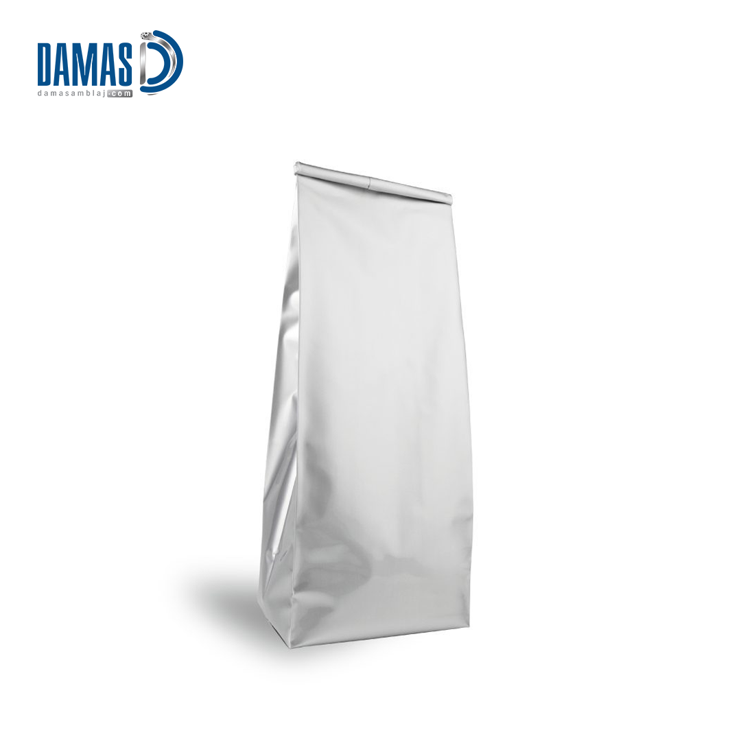 Gray Aluminum Side Gusseted Bags