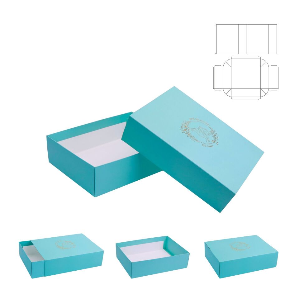 Karton Çekmeceli Kutular ( XL ) 3.000 adet - 30,5x13x9,5 cm - Mat Selefon