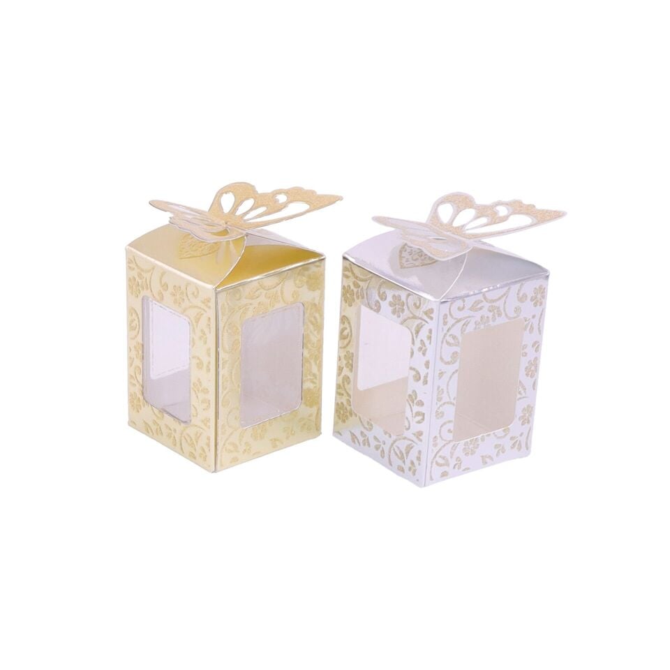 Pencereli Lüks Karton Şeker ve Karton Kutu