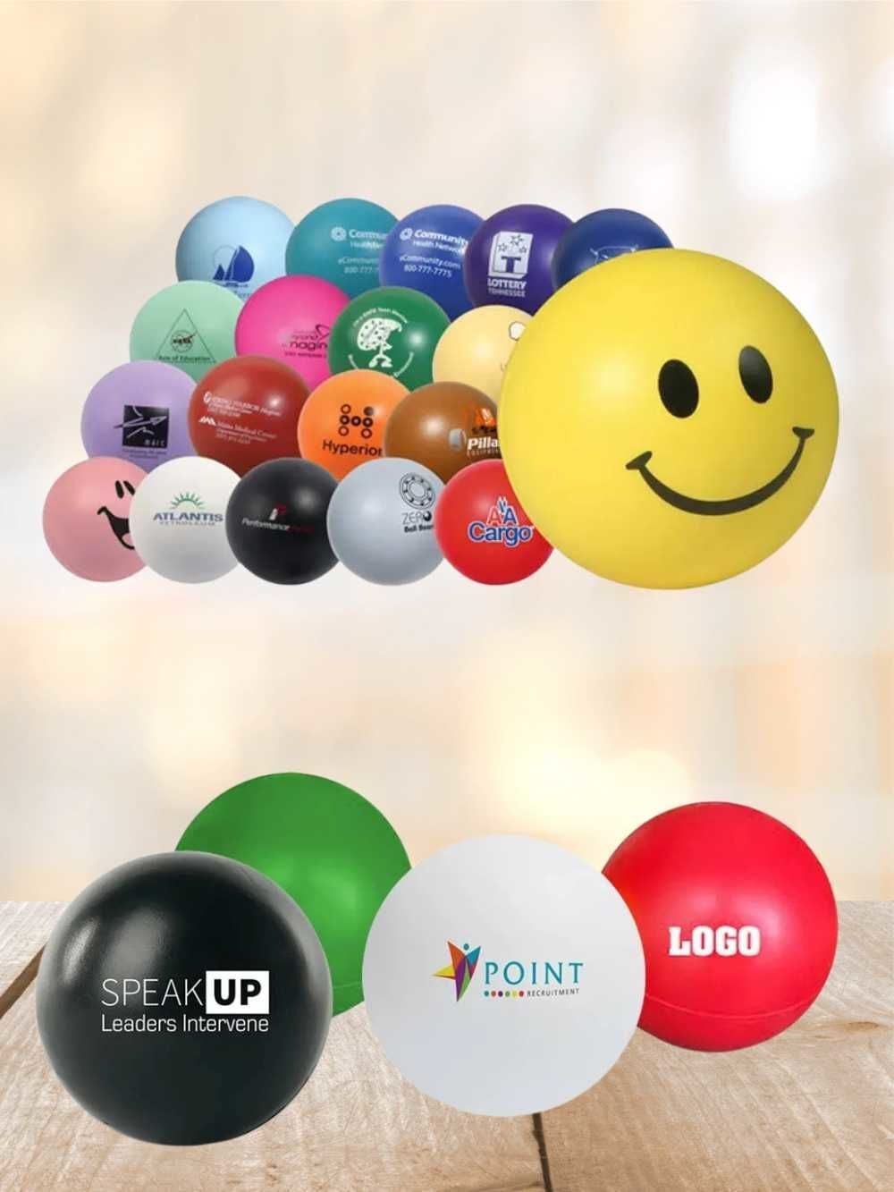 Stres Topu (Baskılı)