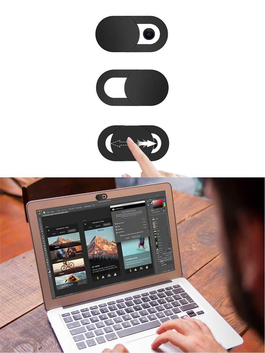 غطاء كاميرا الويب