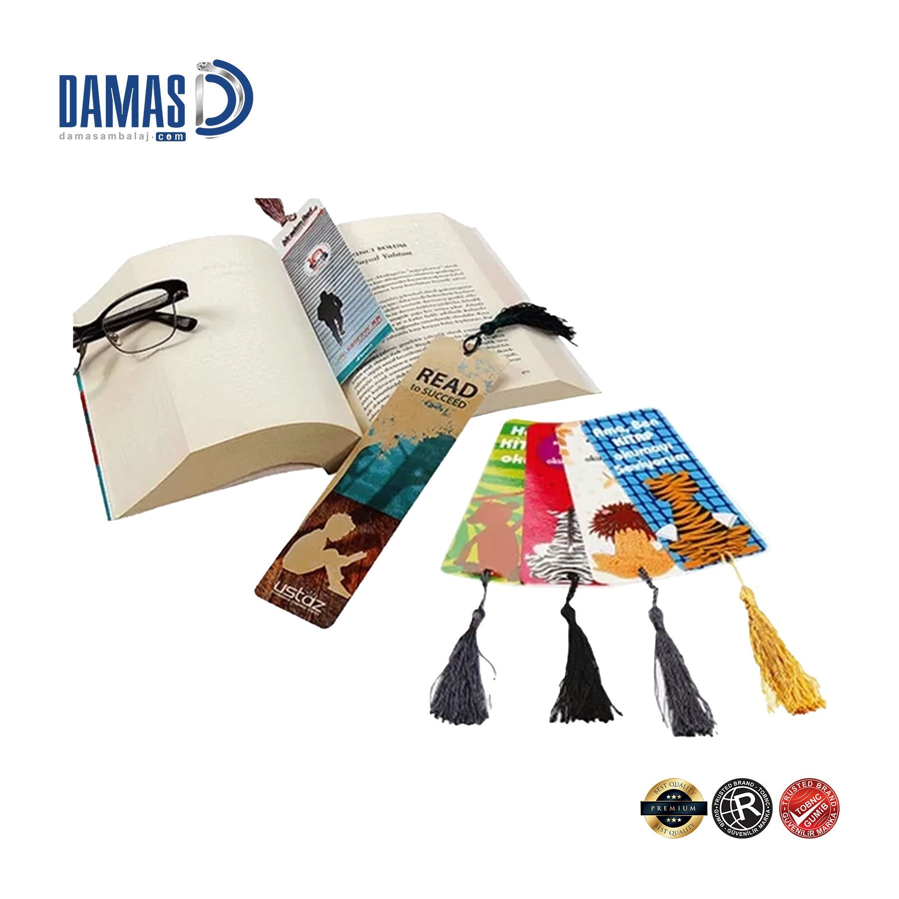 Tasseled Bookmark (With Magnet)