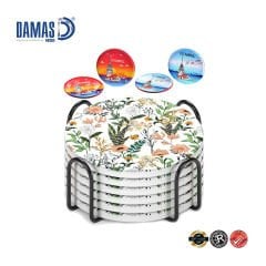 Metal Coaster 9x9 cm