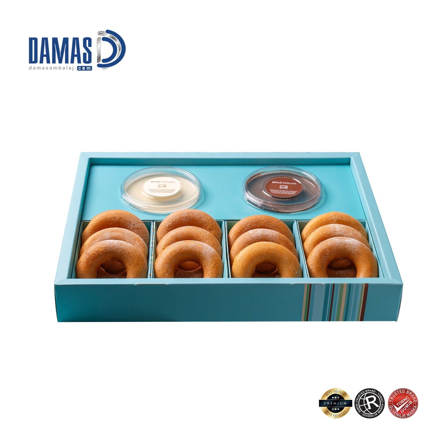 Waffle Kutusu Çikolata (Dörtlü M)