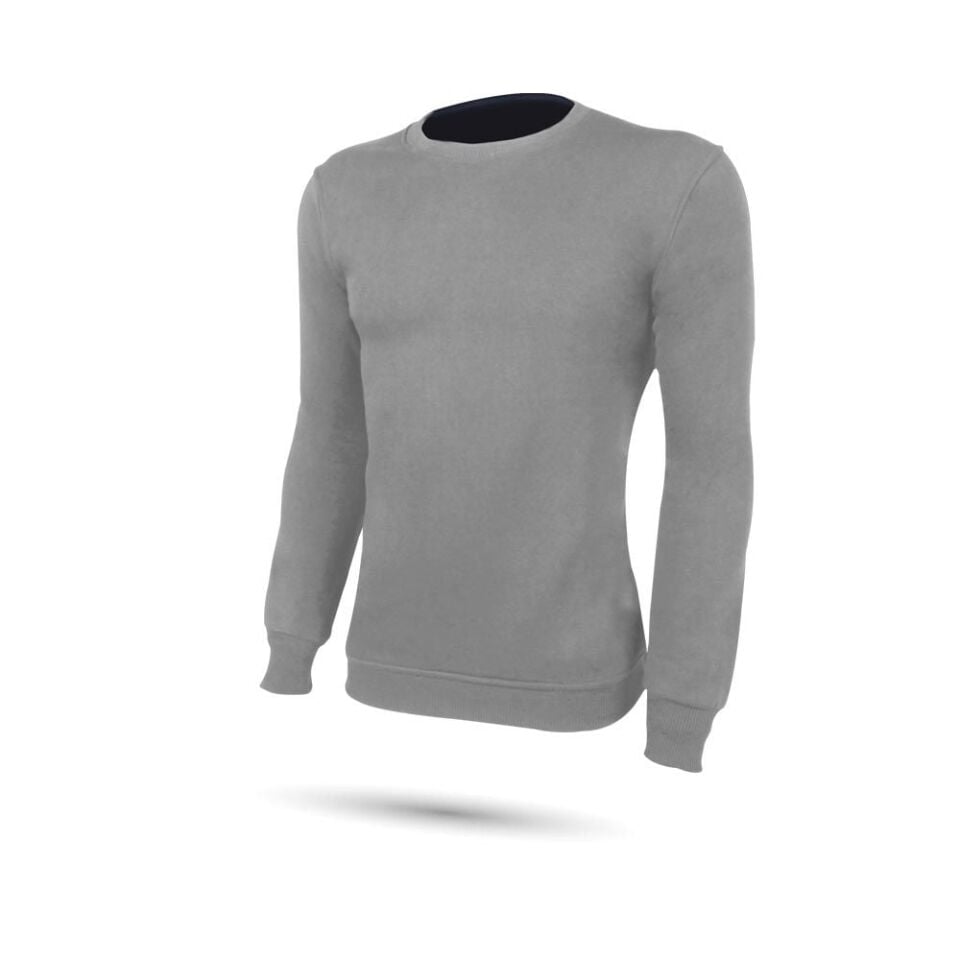 Bolkar Sıfır Yaka Sweatshirt (ÖZEL ÜRETİM) L - Tek Panel Renkli ( DTF ) - 25 adet - 15 x 20 cm Sırt ve Göğüs