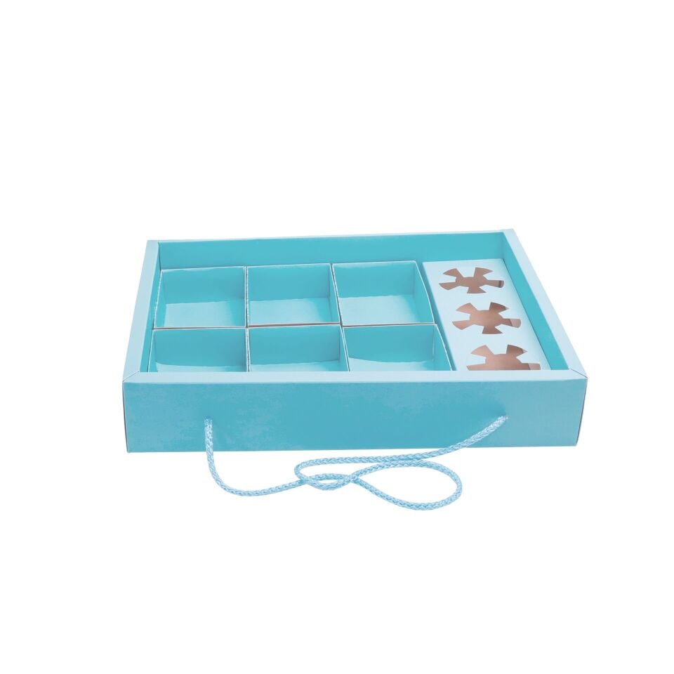 Waffle Kutusu Çikolata  (Altılı L)