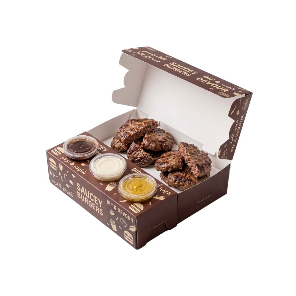 Soslu Menü Yemek Kutuları (Kilitli)