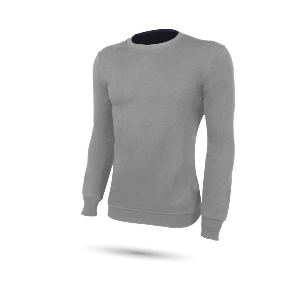 Bolkar Sıfır Yaka Sweatshirt (ÖZEL ÜRETİM) XL - Nakış - 25 adet - 15 x 20 cm Sırt ve Göğüs