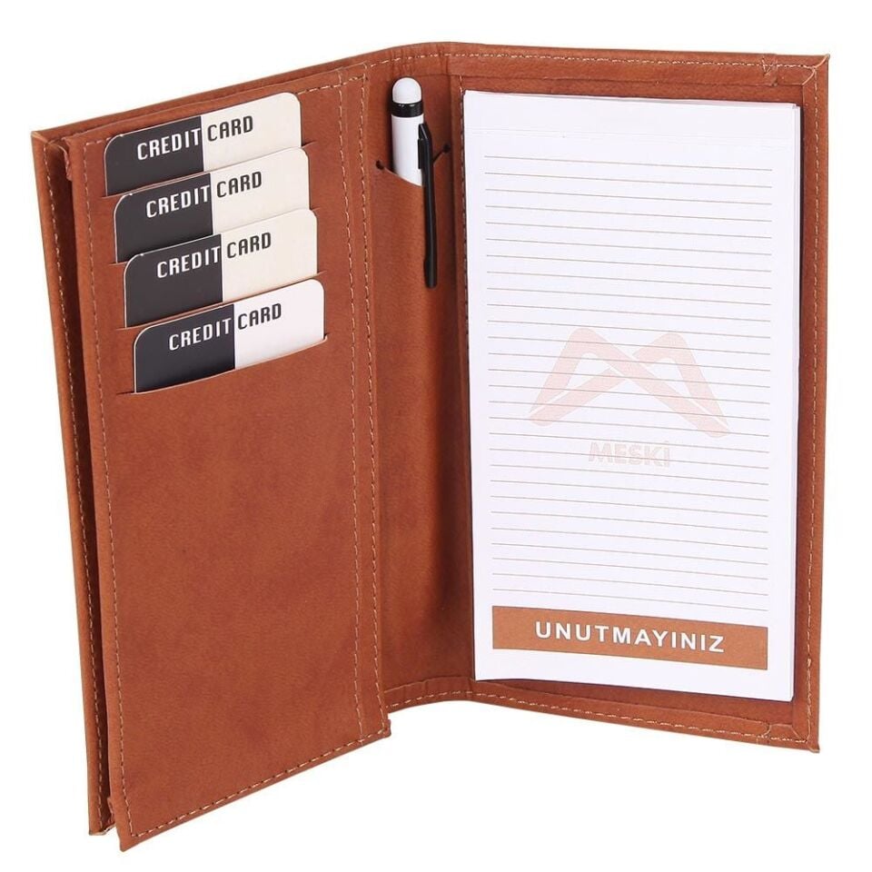 Edremit Tan Leather Wallet