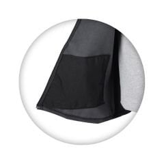 Nemrut Softshell Yelek (ÖZEL BASKI) L - Tek Panel Renkli ( DTF ) - 25 adet - 10 x 10 cm Cep Baskı