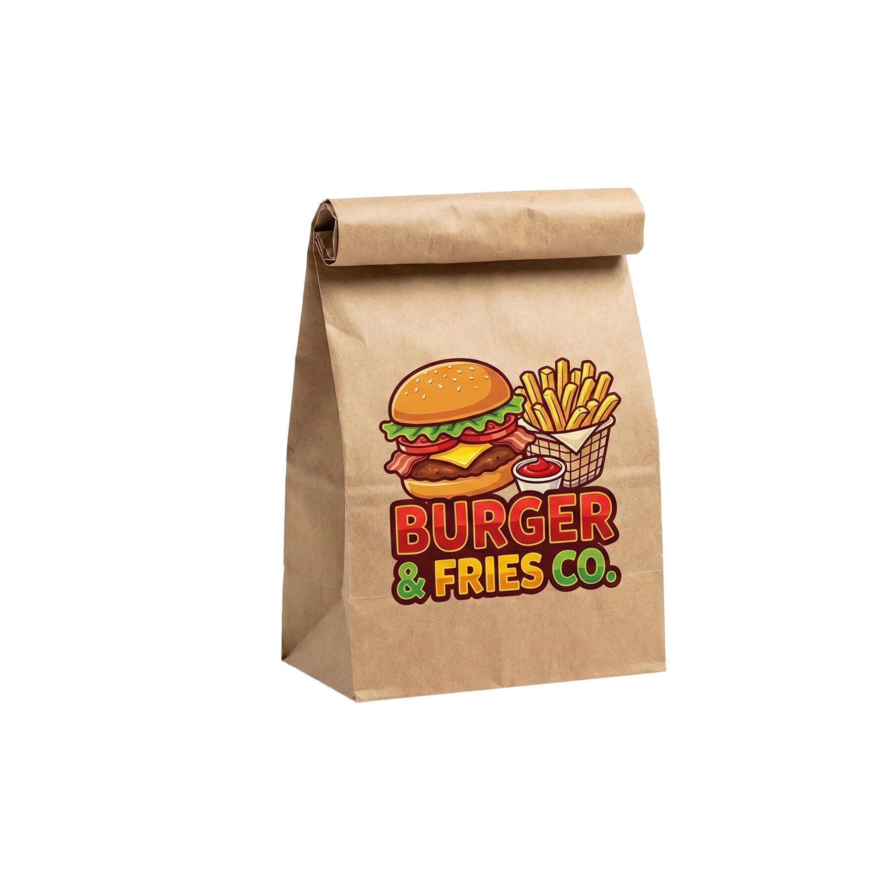 Sapsız Kağıt Poşet / Çanta