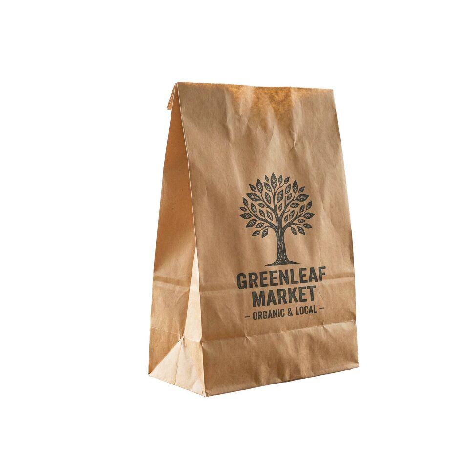 Sapsız Kağıt Poşet / Çanta