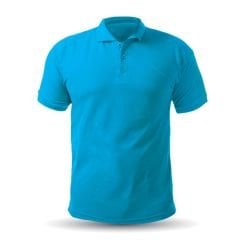 Manolya Polo Yaka T-Shirt (ÖZEL BASKI) S - 10 x 10 cm Cep Baskı - Tek Panel Renkli ( DTF ) - 25 adet