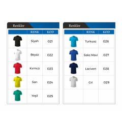 Magnolia Polo Neck T-Shirt (SPECIAL PRINTING)