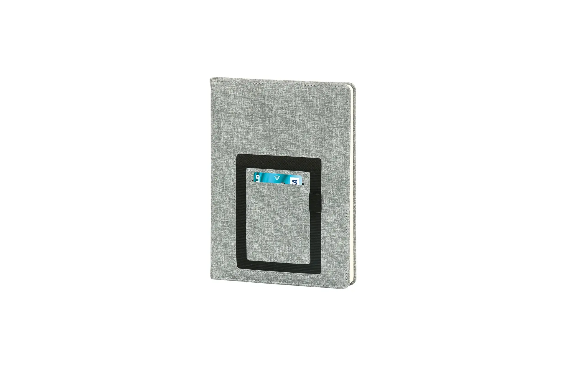 Ortaköy-Tarihsiz Defter Gri - 1.000 adet  - Tek Panel Tek Renk ( Serigrafi )