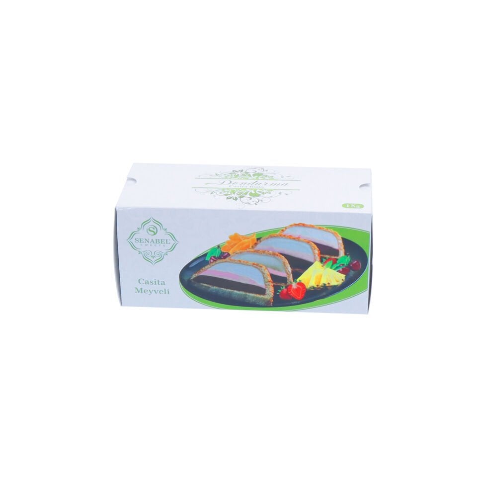 Karton Kutusu KK02 1.000 adet  - 3,9x3,9x13,1 cm - Parlak Selefon