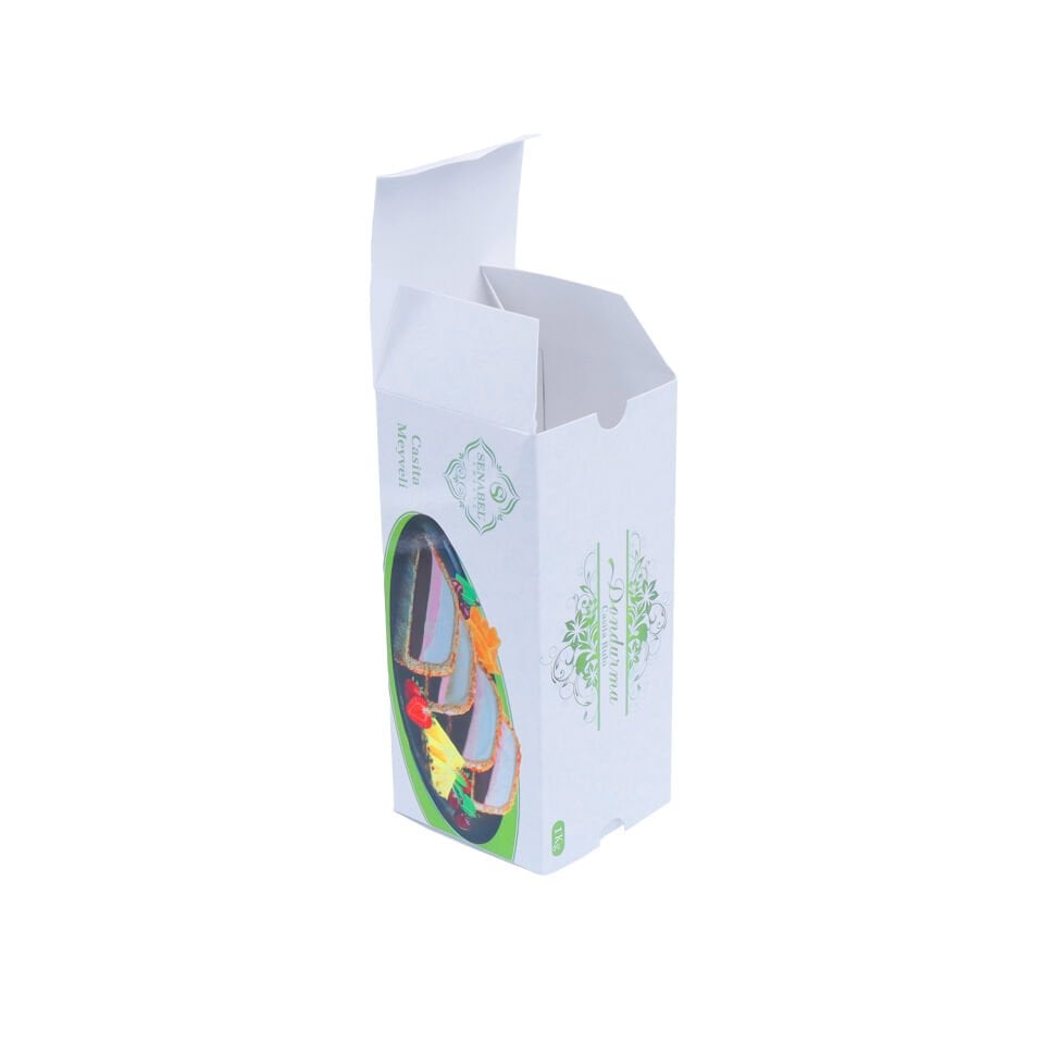 Karton Kutusu KK02 1.000 adet  - 3,9x3,9x13,1 cm - Parlak Selefon