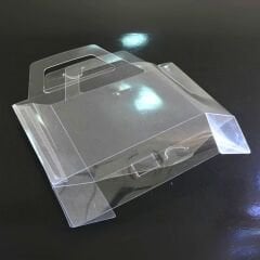 Şeffaf Asetat Çanta 250 Adet - 14.5 x 16 x 7 cm