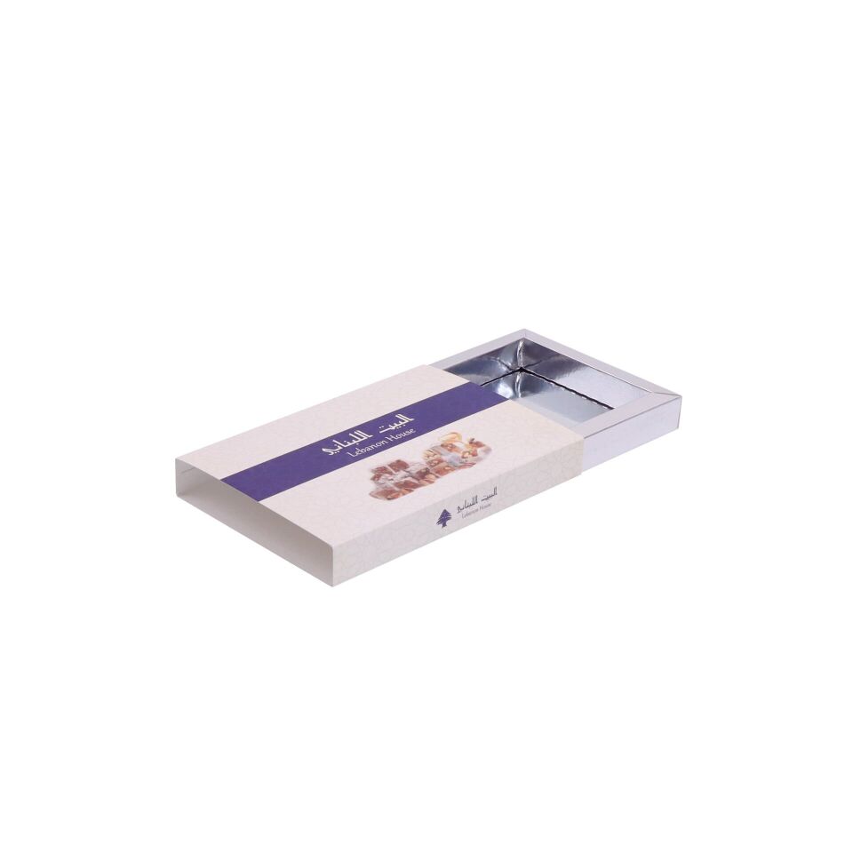 Karton Çekmeceli Kutular ( L ) 1.000 adet  - 22x15x2,5 cm - Parlak Selefon