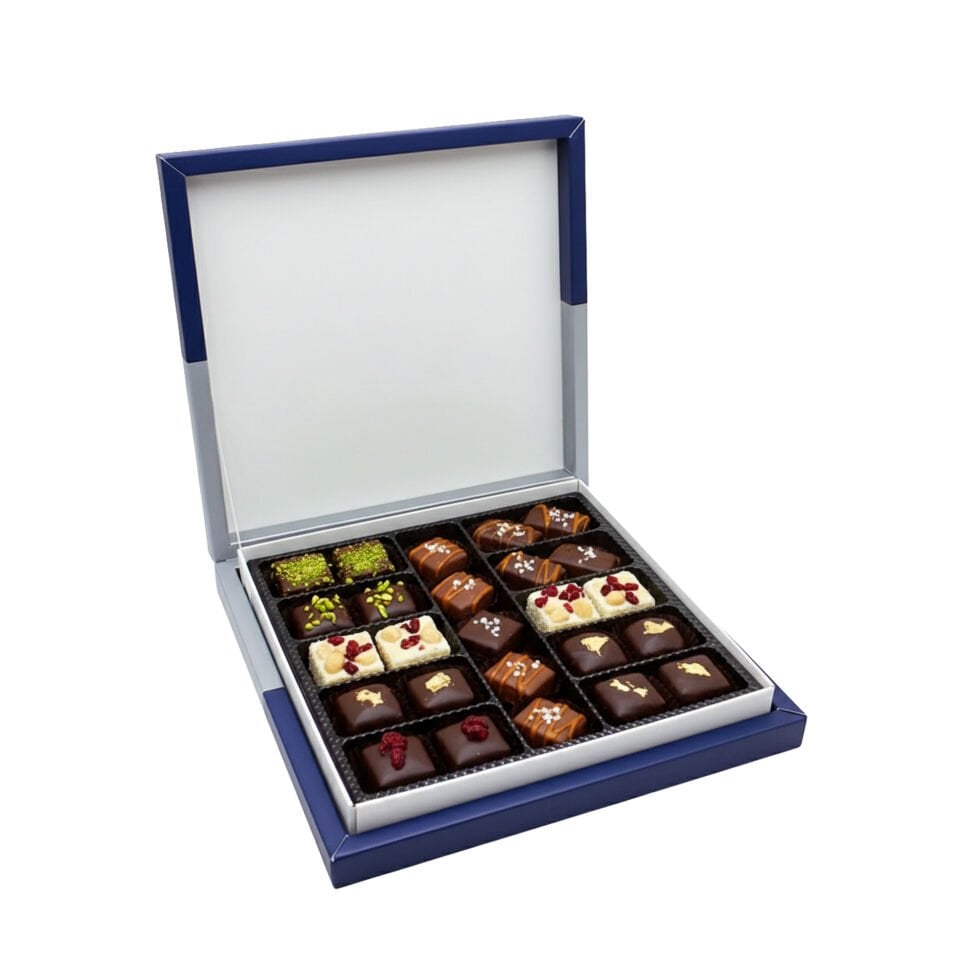 Custom Printed Cardboard Chocolate, Dessert, and Biscuit Boxes with Light (Standard)