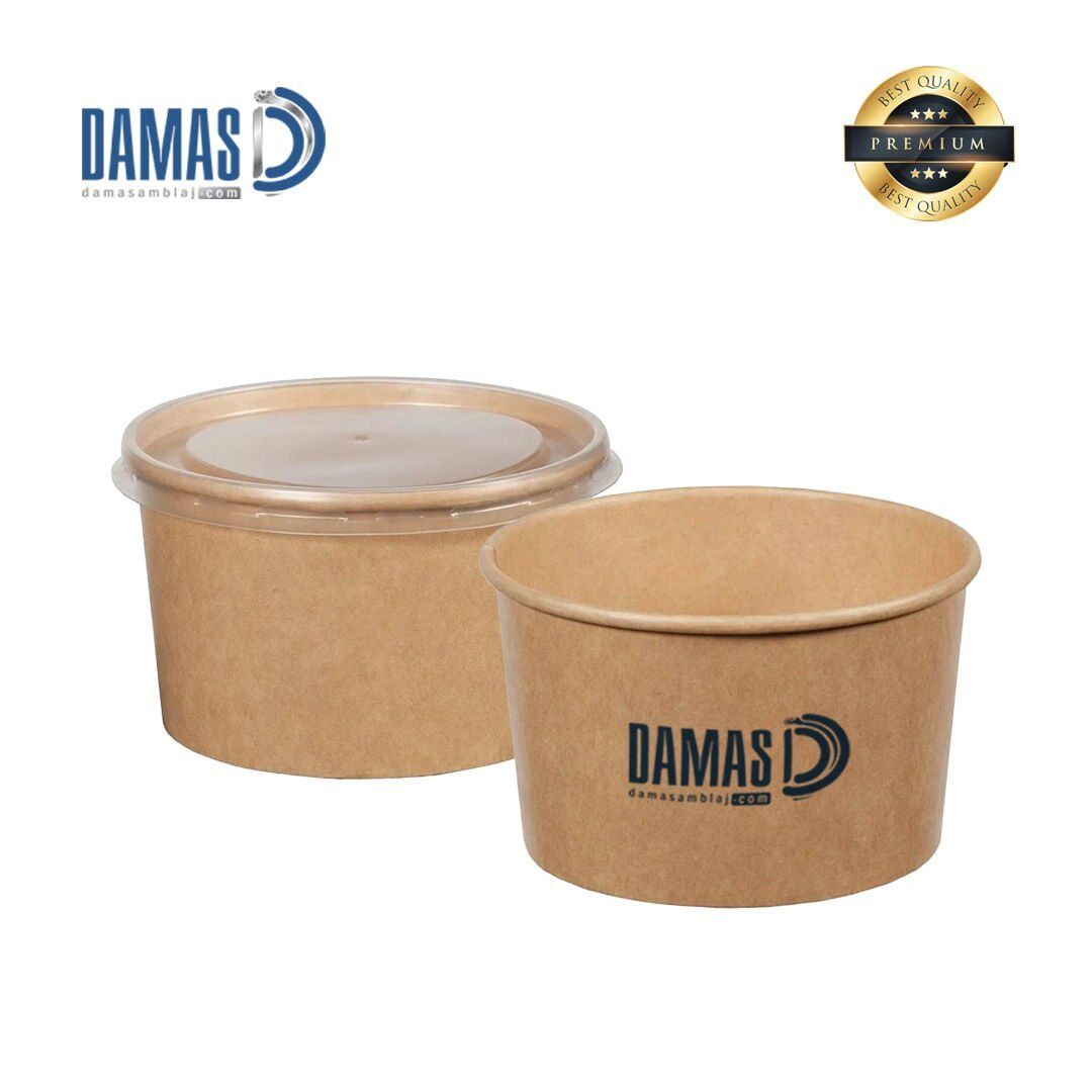 Kraft Çorba Kasesi (Baskılı / Baskısız)