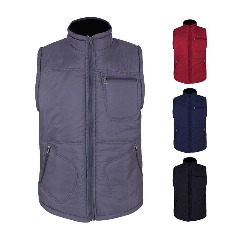 ALASKA Three-Pocket Puffer Vest