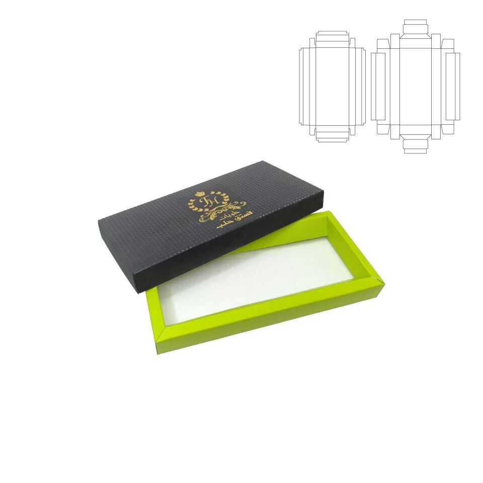 Karton Kutu KK08 (Kutu Kapak) 1.000 adet  - 31.5x21x3 cm - Parlak Selefon